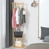 Bamboo Hallway Corner Clothing Coat Rack Stand Clothes Hanging Rail Shelf 3