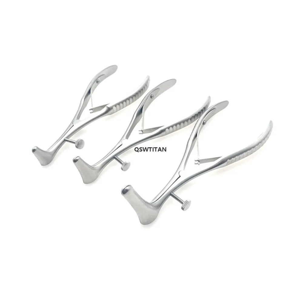 Nasal Speculum Expander Nose Mirror Nostril Pliers Nasal Cavity Examination Stainless steel Dilation Forceps