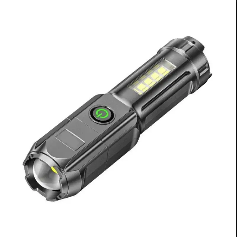 

Poweful Rechargeable USB Tactical Flashlight 100000LM LED Flashlights Waterproof Zoom Variable Focus Long Range Torch Flashlight