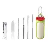 Manicure Tool Cute Nail Clipper Nail Cutting Pliers Chain Pendant Mini Nail File Nail Care Stainless Steel Cartoon Nail Sanding 4