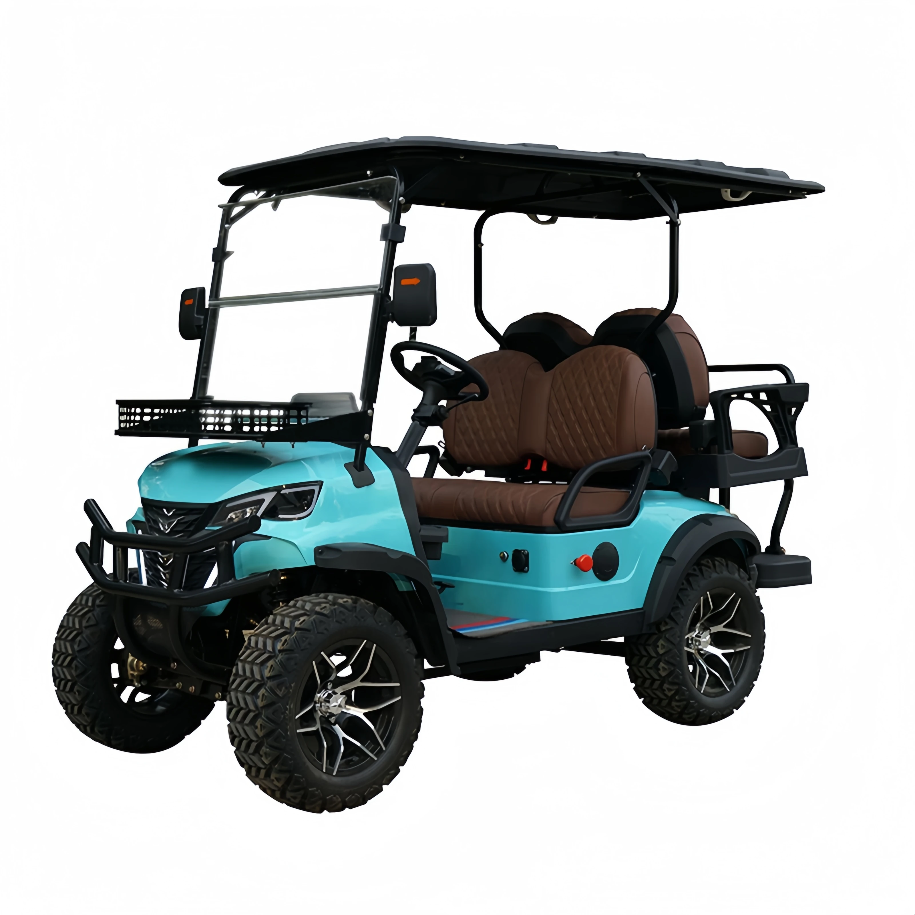 Electric 4 Seater Hunting Golf Cart mini electric golf carts 4 seater club car