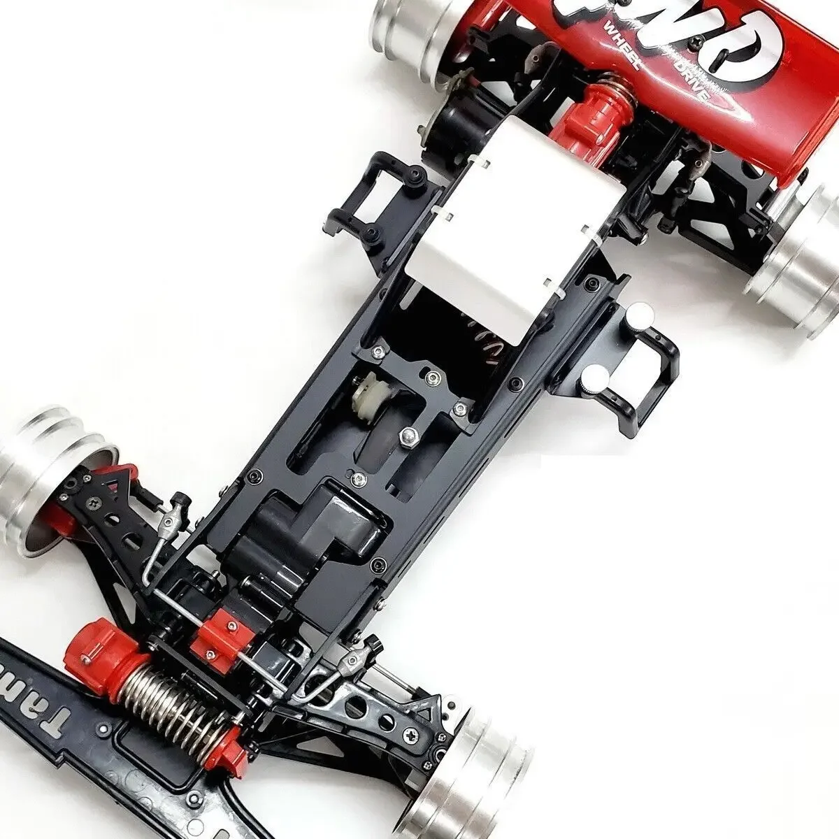 Chassis-Kit aus Aluminium legierung für Tamiya Super Hotshot 1/10 