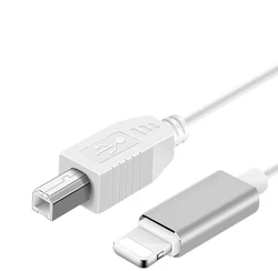 Universal USB B OTG Cable Adapter for Electronic Devices and Instruments (For lightning)