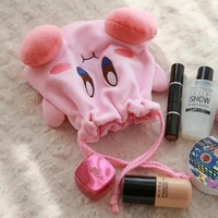 Star Kirby Storage Bag Cosplay Cosmetic Bag Cute Cosplay Toy Portable Drawstring Pocket Kawaii Kirby Cartoon Coin Purse Gift - Image 5