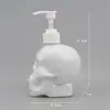 Creative Skull Soap Dispenser Goth Style 350ml Black Transparent Reusable Soap Dispenser Halloween Household Bathroom Hardware 6