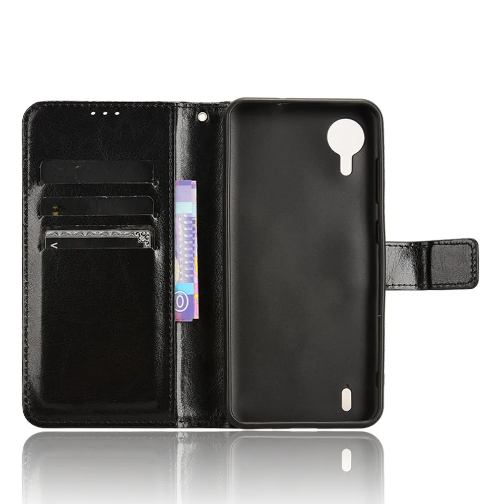 For AT&T Calypso Case Luxury Flip PU Leather Wallet Lanyard