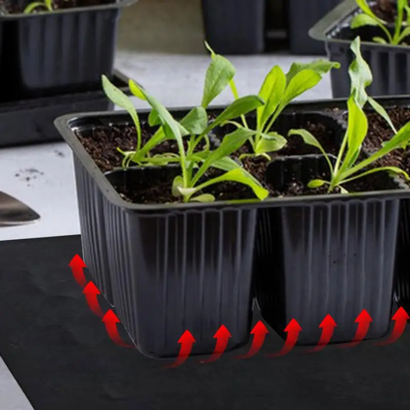 Seedling Heat Mat PVC Leather Plant Warming Mat Indoor 8.5W 45-50 USB Warm Hydroponics Heating Pad Indoor Plants