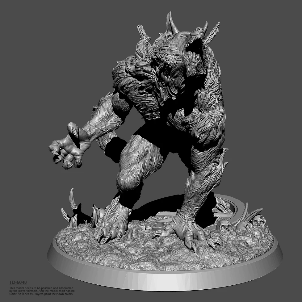 

38mm 50mm 75mm Resin model kits figure colorless and self-assembled（3D Printing ） TD-6048/3D
