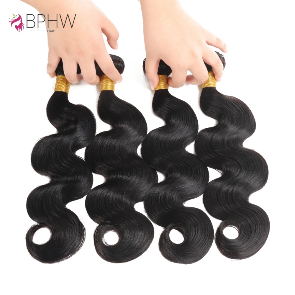 Peruvian Body Wave Human Hair Extensions Raw Virgin Unprocessed Weave 1 3 4 Bundles Deals Natural Color