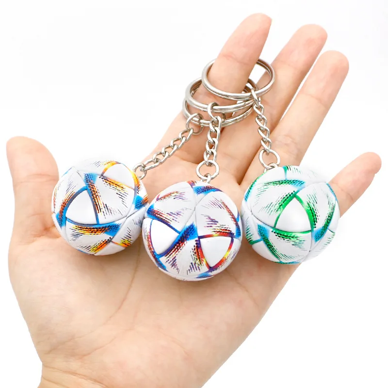 Handmade Doll Keychain 1pc Soccer and Football Keychain Set Perfect Souvenir and Gift for Sports Fans Backpack Accessories