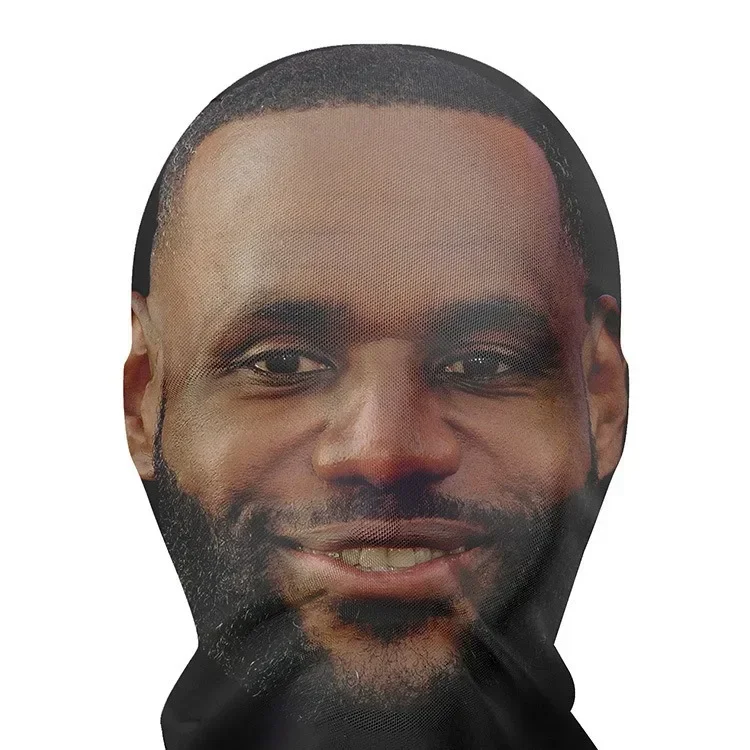 3D Printed Messi Full Face Mask For Men Women masquerade mask cosplay hats full face mask