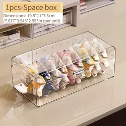 Clear Acrylic Hair Accessories and Jewelry Storage Organizer Box (Space box)