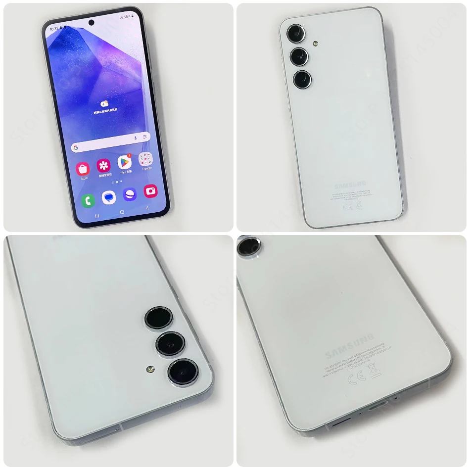 Samsung Galaxy A55 5G 本体 ホワイト Amazon.com: Samsung Galaxy A55 5G A556E 128GB Dual-SIM GSM