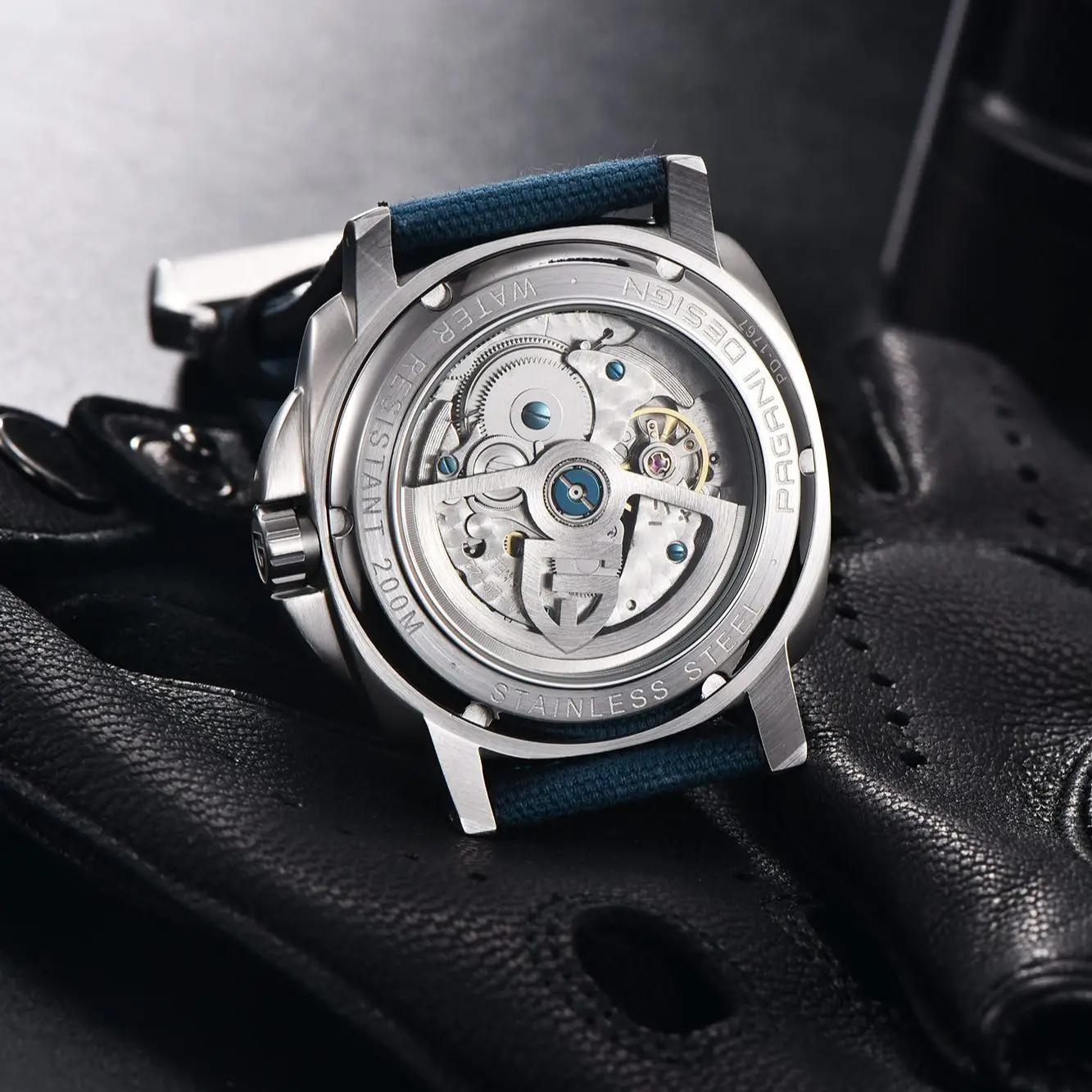Pagani Design 2023 New Men's Leisure Sports Automatic Mechanical Watch Nylon Strap Sapphire Glass Waterproof 200M Watch For Men