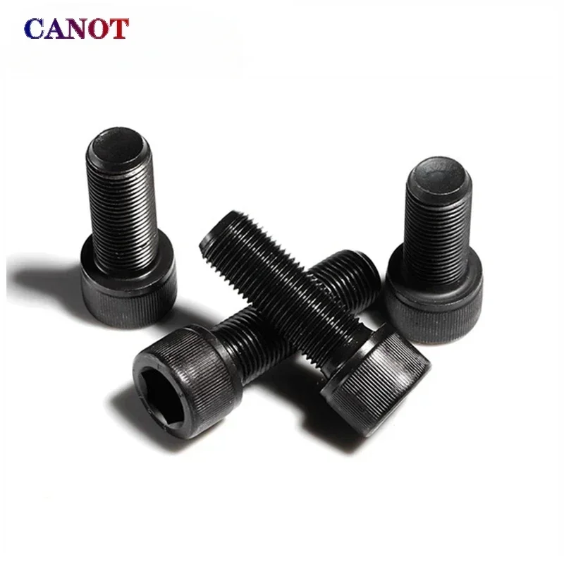 Hexagon hex socket screw Hex Socket Head Screw M3 M4 M5 M6 M8 M1.4M1.6 M2 M2.5 A2 304 Stainless Steel Cap Allen Head Blot Grade 12.9 Black DIN912