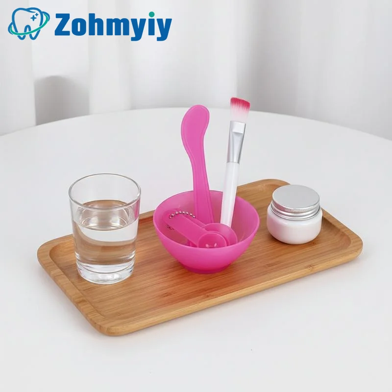 DIY Face Mask Making Kit: Mixing Bowl and Six-Piece Brush Set