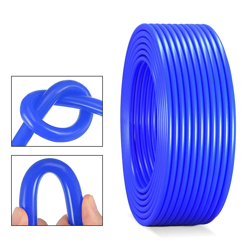 1Meter 3mm Thickness Car Vacuum Silicone Hose Universal Inner Diameter 3/5/4/6/8/10/12/14mm Racing Line Pipe Tube