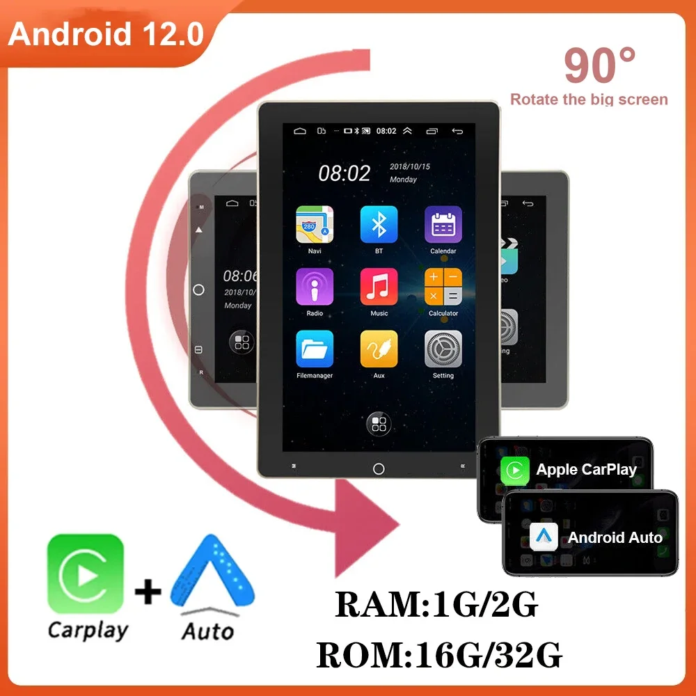 

Автомагнитола 2 ГБ + 32 ГБ Android 12 Carplay 2 Din GPS мультимедийный плеер Авто для Volkswagen Nissan Toyota Hyundai Kia Ford Focus