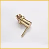 Brushed Gold Round Handheld Shower Set With Hidden Hot And Cold Water Mixing Valve Bathtub Shower Water-Saving Handheld Shower 4