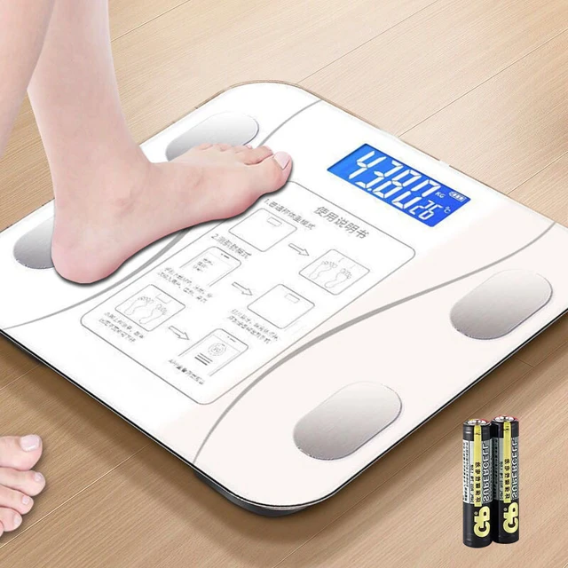 Smart Bluetooth weight scale multi-functional human electronic scale home  professional fat measurement height weight