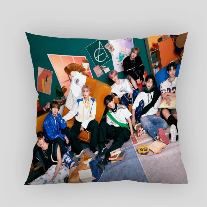 

EPEX kpop Pillow Cover Customize Pillowcase Modern Home Decorative Pillow Case For Living Room 45X45cm,40X40cm