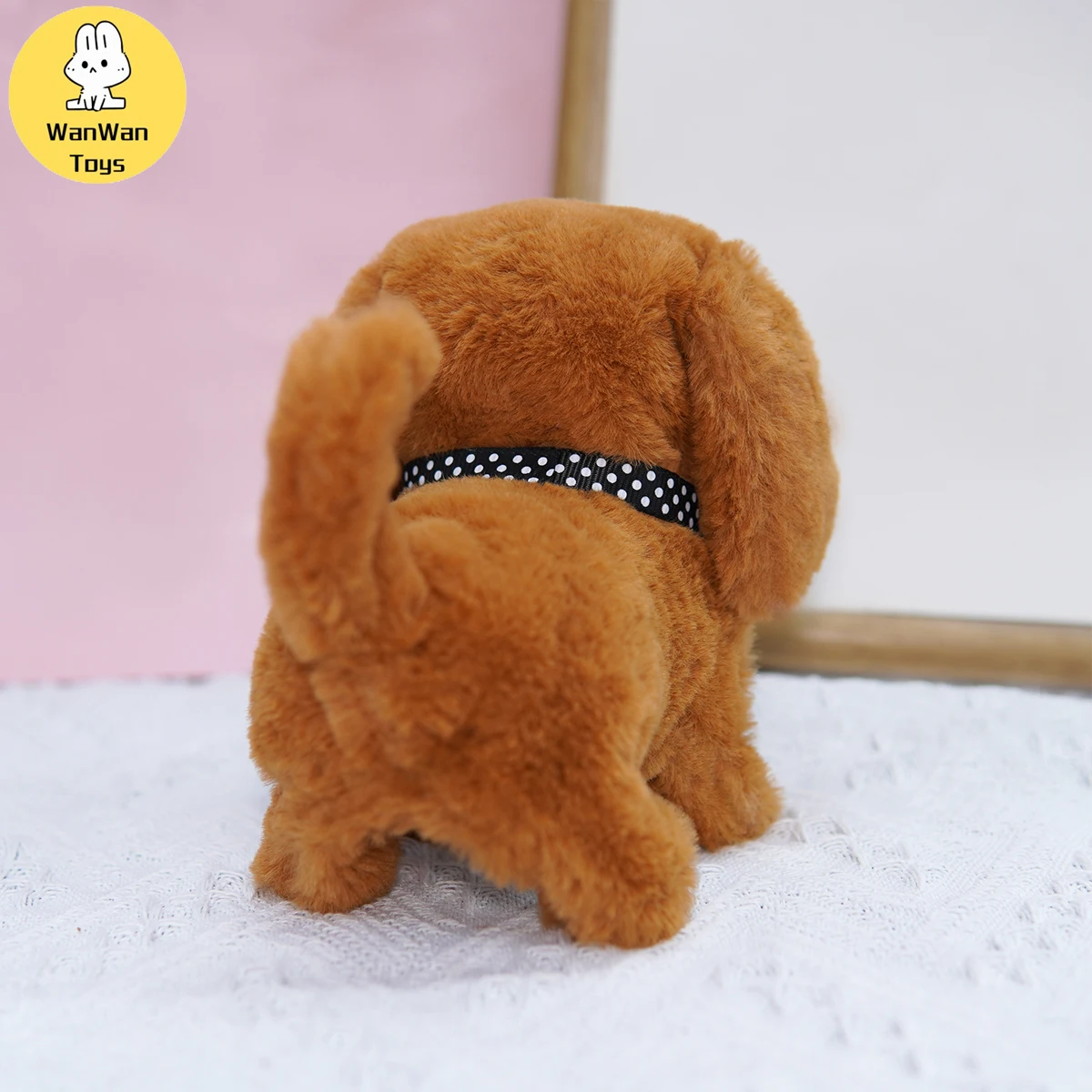 Children's Educational Solid Color Electric Puppy Baby Accompanying Music Early Education Doll 2