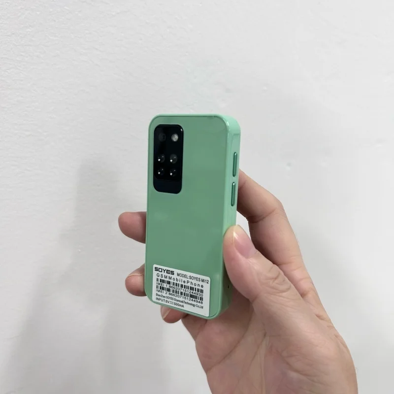 SOYES Mi12 Mini Smartphone 2,5 pulgadas MTK 1GB RAM 8GB ROM 5MP Cámara Tarjeta SIM Dual WCDMA 3G Mp4 Bluetooth WIFI Android teléfono móvil