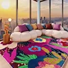 Carpet for Living Room Colorful Large Area Cartoon Bedroom Bedside Plush Rugs Cute IG Sofa Coffee Table Floor Mats Ковер Tapete 2