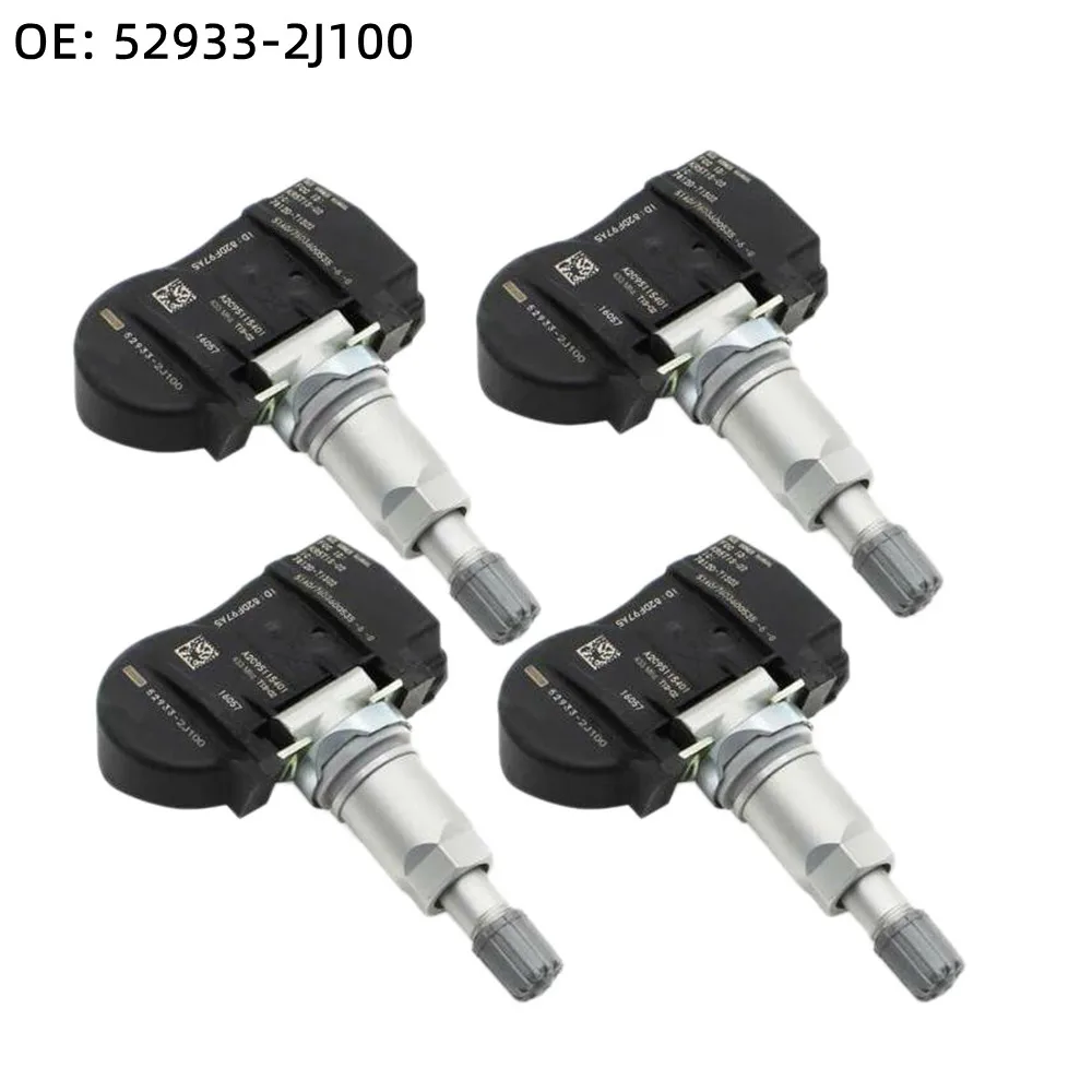 

4pcs NEW Tire Pressure Sensor TPMS OE 529332J100 52933-2J100 For Hyundai-Verna For Kia Sorento 2017 2018 Sorento Prime 2019 2020