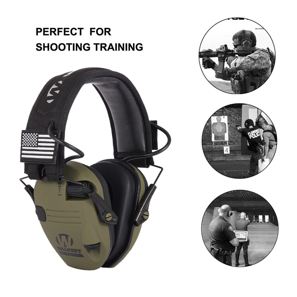 

Electronic Shooting Ear Protection Sound Amplification Anti-noise Earmuffs Professional Hunting Ear Defender Outdoor Sport