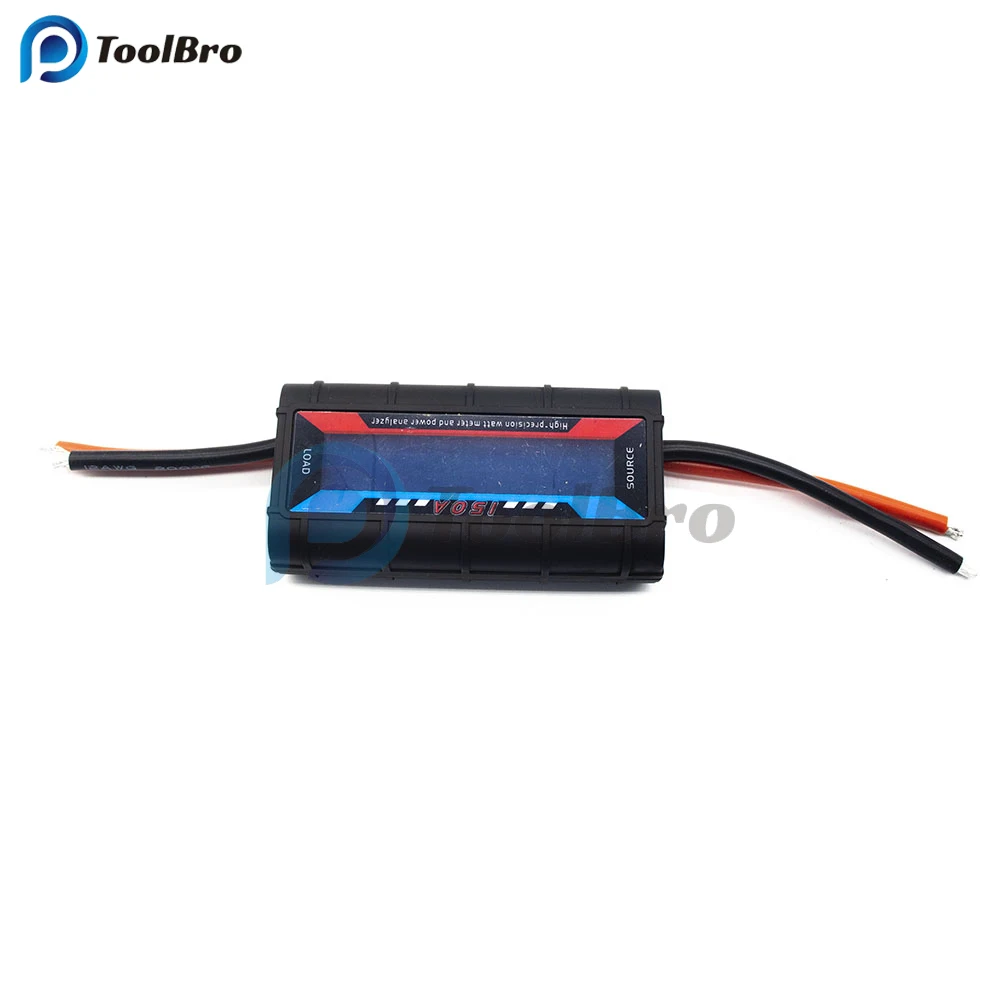 150A High Precision RC Watt Meter Power Analyzer Voltmeter Ammeter DC 4.8-60V LCD Digital RC Power Watt Detector Monitor power meter voltage current meter