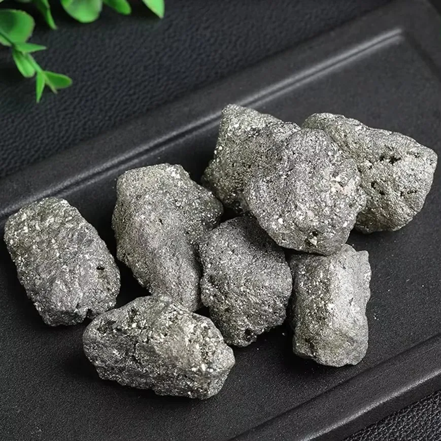 Natural Pyrite Chalcopyrite Mineral Crystal Natural Mineral Raw Stone Teaching Specimen Collection Specimen 2