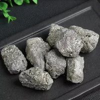 Natural Pyrite Chalcopyrite Mineral Crystal Natural Mineral Raw Stone Teaching Specimen Collection Specimen 2