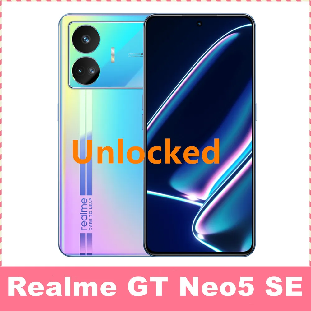 Realme ปลดล็อก GT Neo5 NEO 5 SE Snapdragon 7 + Gen 2 (4 NM) 6.74นิ้ว ...