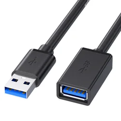 High-Speed USB 3.0 Extension Cable - Male to Female Data Cord - 3m