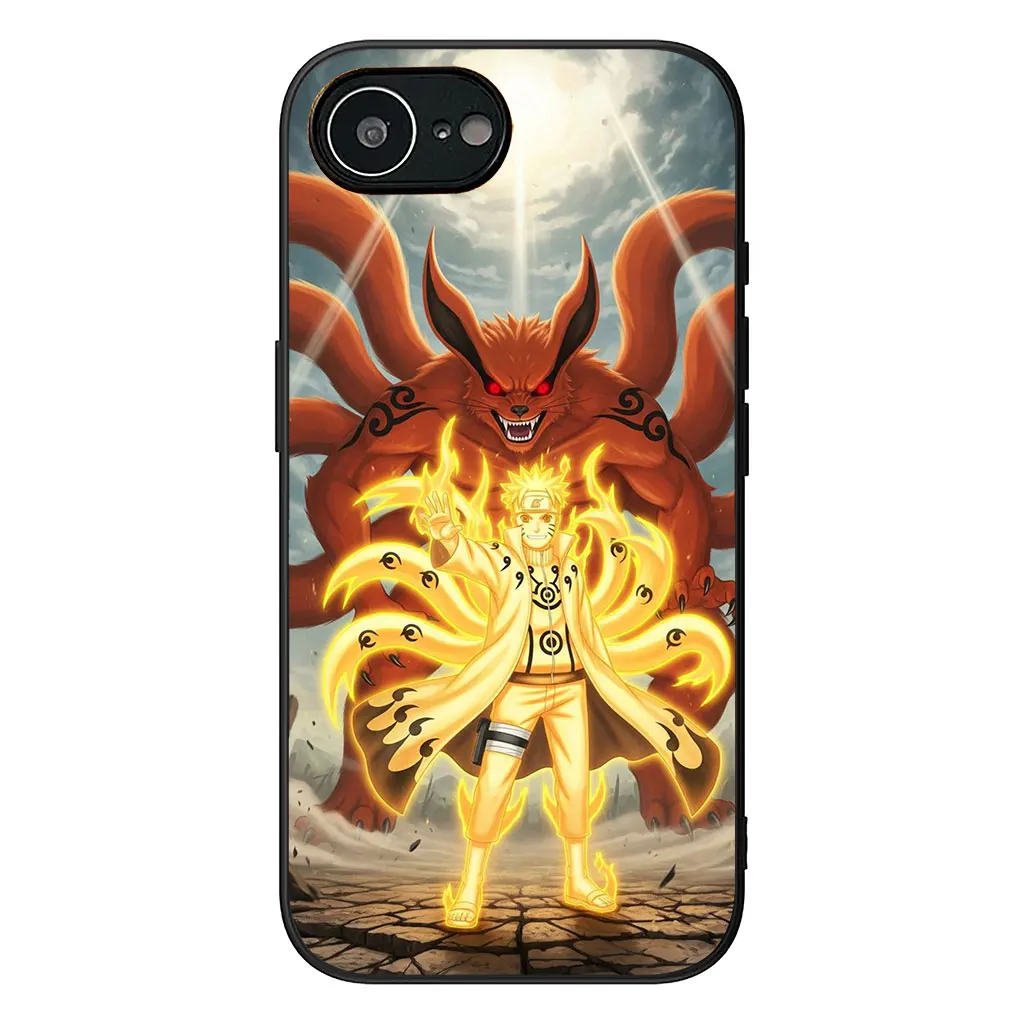 Namikaze Minato & Uchiha Sasuke Naruto Protective Phone Case