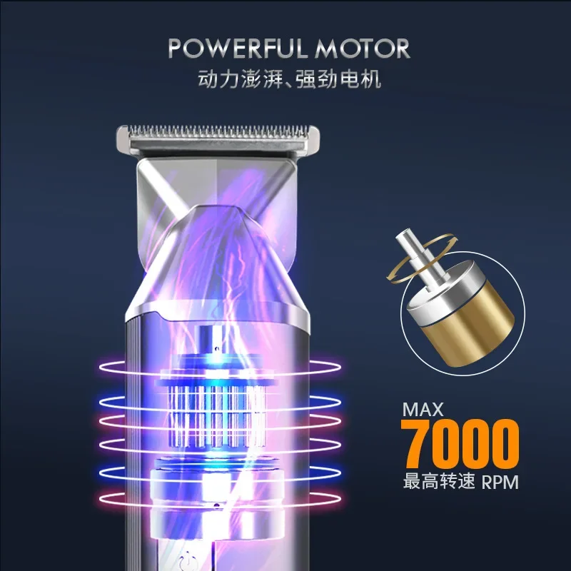 Description Picture 4 of item6 IN 1 RECHARGEABLE HAIR TRIMMER SET 2024 NEW WMARK NG-HT001 , HAIR CLIPPER, SHAVER, NOSE/EAR/BODY HAIR TRIMMER