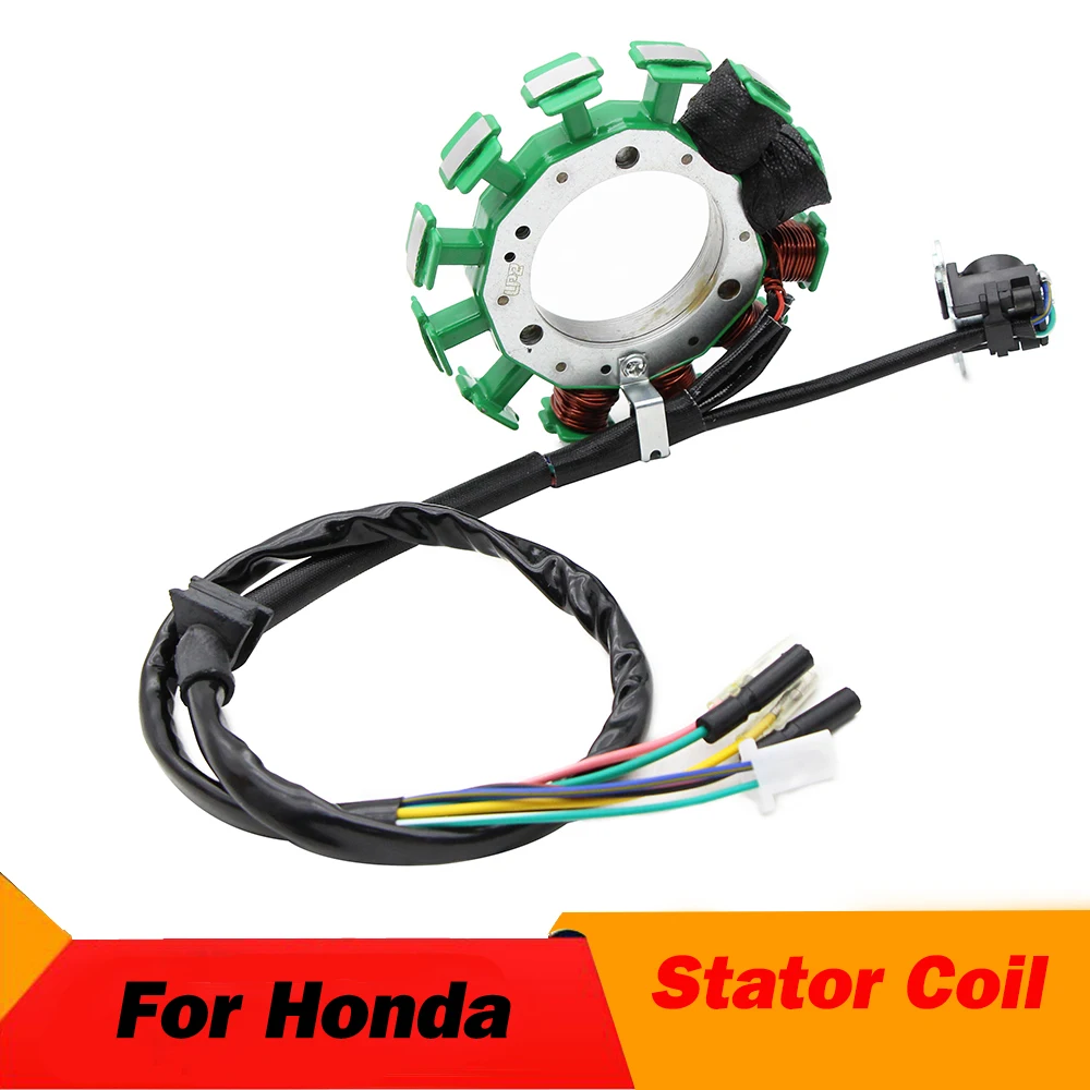 

Катушка статора мотоциклетного генератора для Honda 31120-KCY-671 31120-MBN-671 XR400R 1996 1997-2004 XR650R 2000 2001-2007