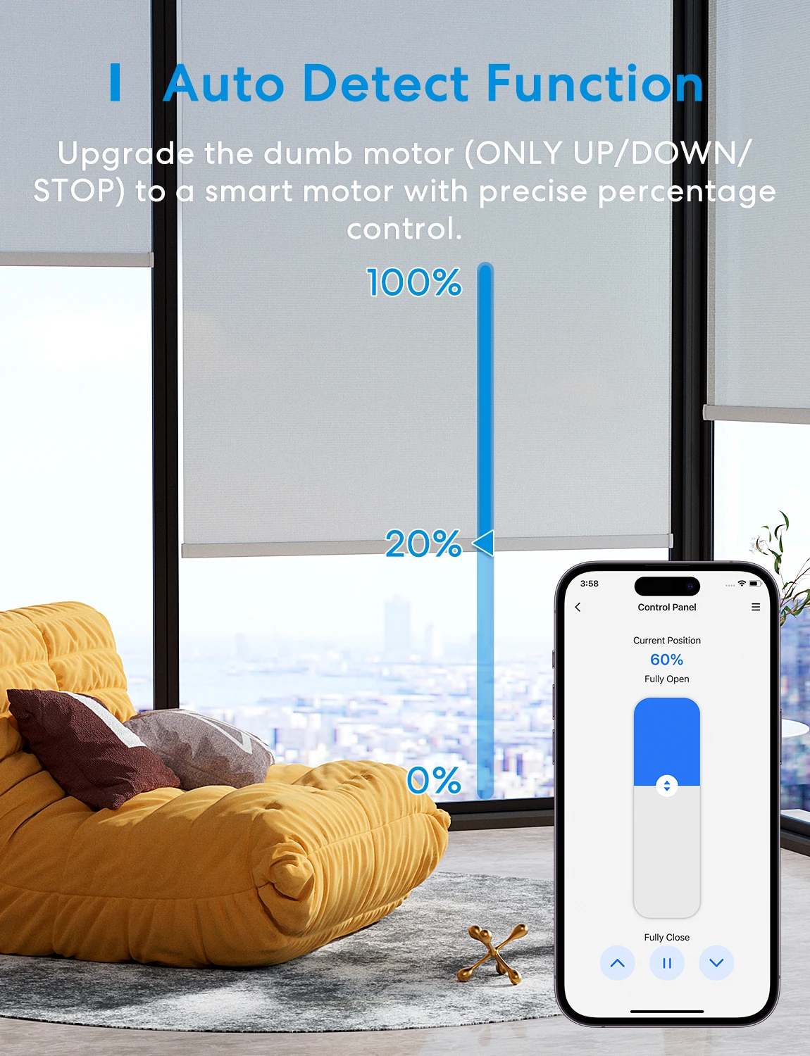 Meross Matter WIFI 스마트 롤러 셔터(중립 케이블 필요) 롤러 셔터 스위치는 HomeKit, Alexa 및 Google과 함께 작동합니다.