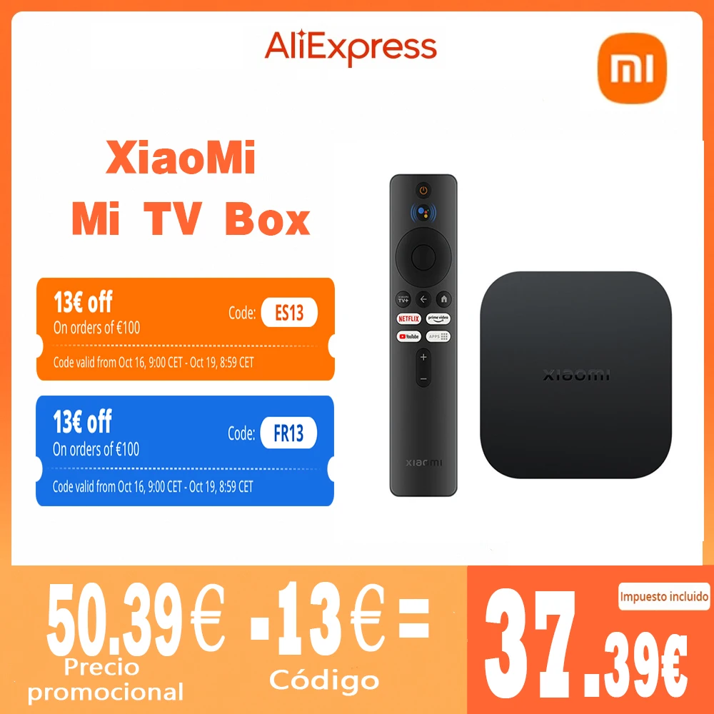 Xiaomi Tv Box S 2nd Gen (us Version) 4k Ultra Hd Streaming Media