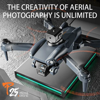 KBDFA P25 Drone 4K 8K HD Camera Aerial Photography Foldable RC Quadcopter Obstacle Avoidance Mini UAV Remote Control Toys 2