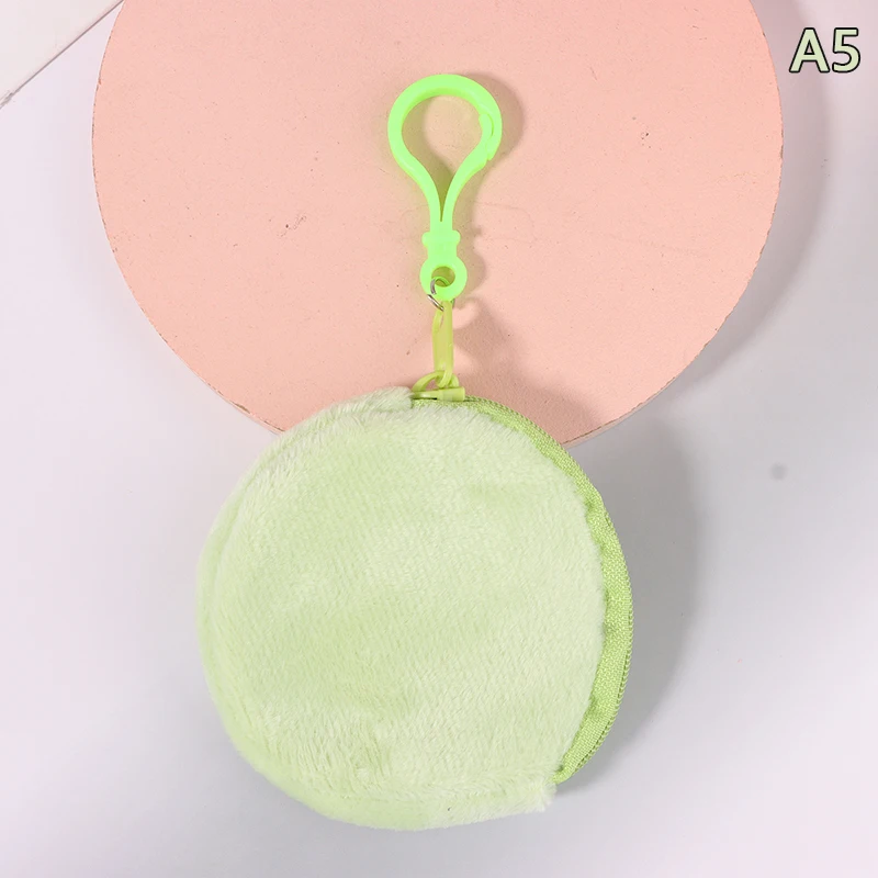 Indulgent Chocolate Biscuit Plush Keychain Pouch