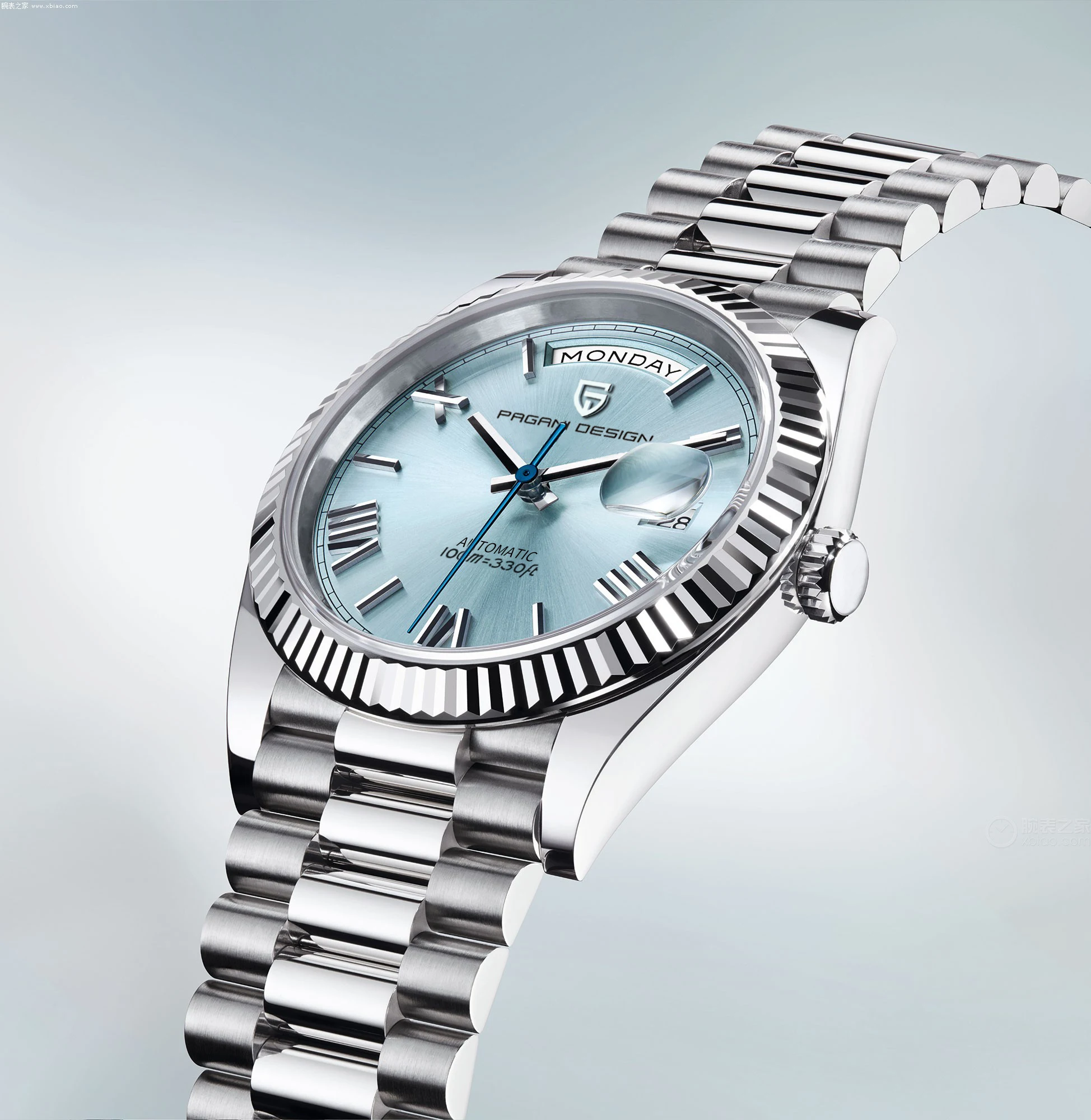 mechanical automatic chronometer stainless steel diving watch