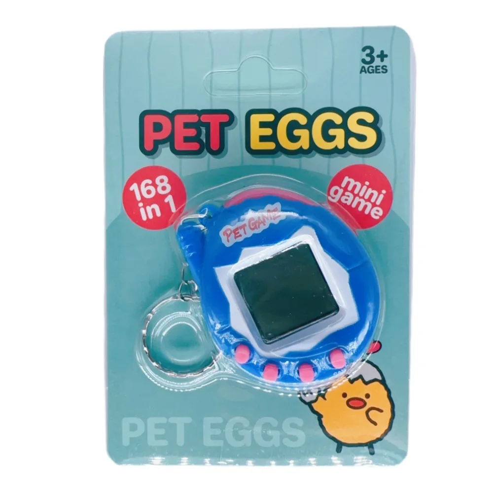 Portable Retro Classic Macaron Colors toys pets Mini Handheld Game kids games electronics handheld brain game With Keychain