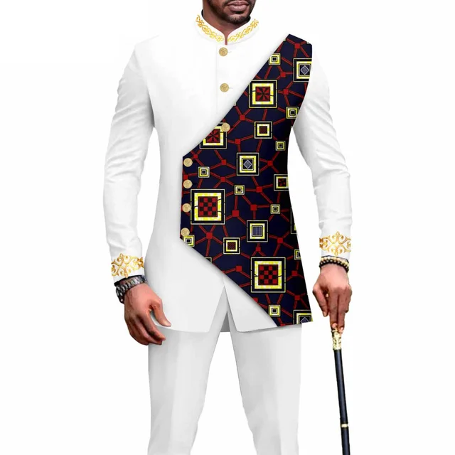 Nedu Long Sleeve Print Blazer and Pant - Image 6