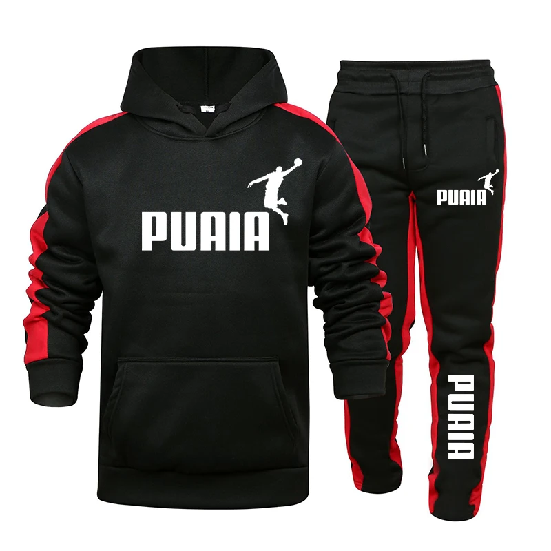 autumn winter popular mens tracksuit hooded sweatshirts+jogging pants set daily gym outfits casual sports high street clothing Autumn Winter Popular Mens Tracksuit Hooded Sweatshirts+Jogging Pants Set Daily Gym Outfits Casual Sports High Street Clothing 2