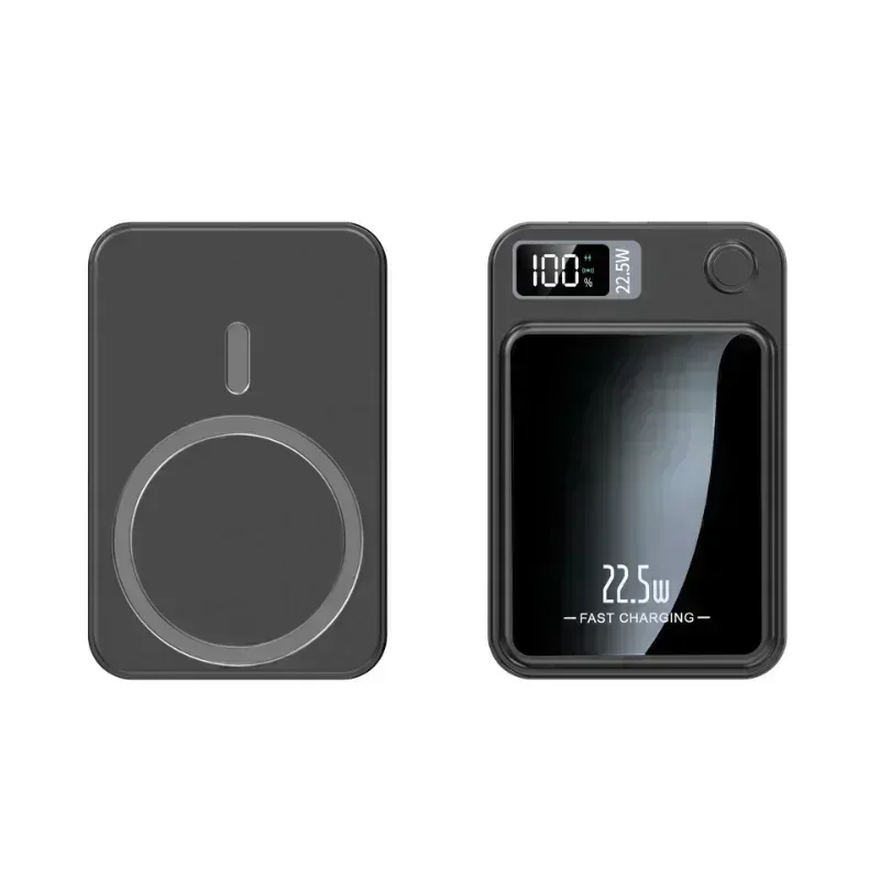 Magnetic Wireless Power Bank Phone Fast Charger for iPhone 15 14 13 12 External Auxiliary Backup Battery Pack 30000mAh 22.5W