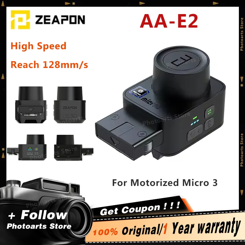 Zeapon Motorized Micro 3 AA-E2 High speed Electric module Motor for Micro 3 Slider M500 E500 M700 M700 E1000 M1000