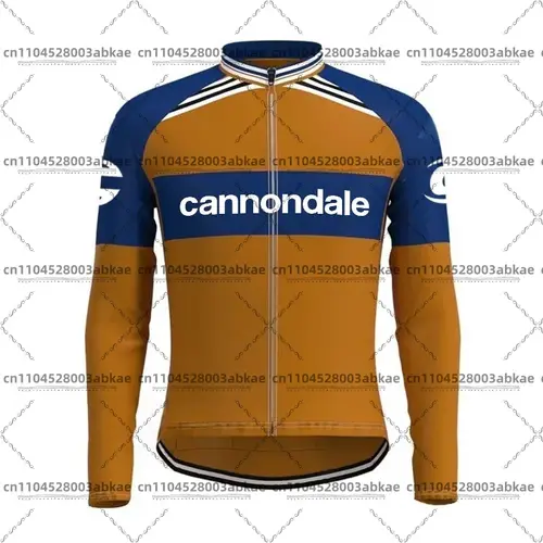 Cannondale Men's Long Sleeve Thin Cycling Jersey Spring and Autumn Anti-UV Mesh Mountain Bike Clothing - Image 13