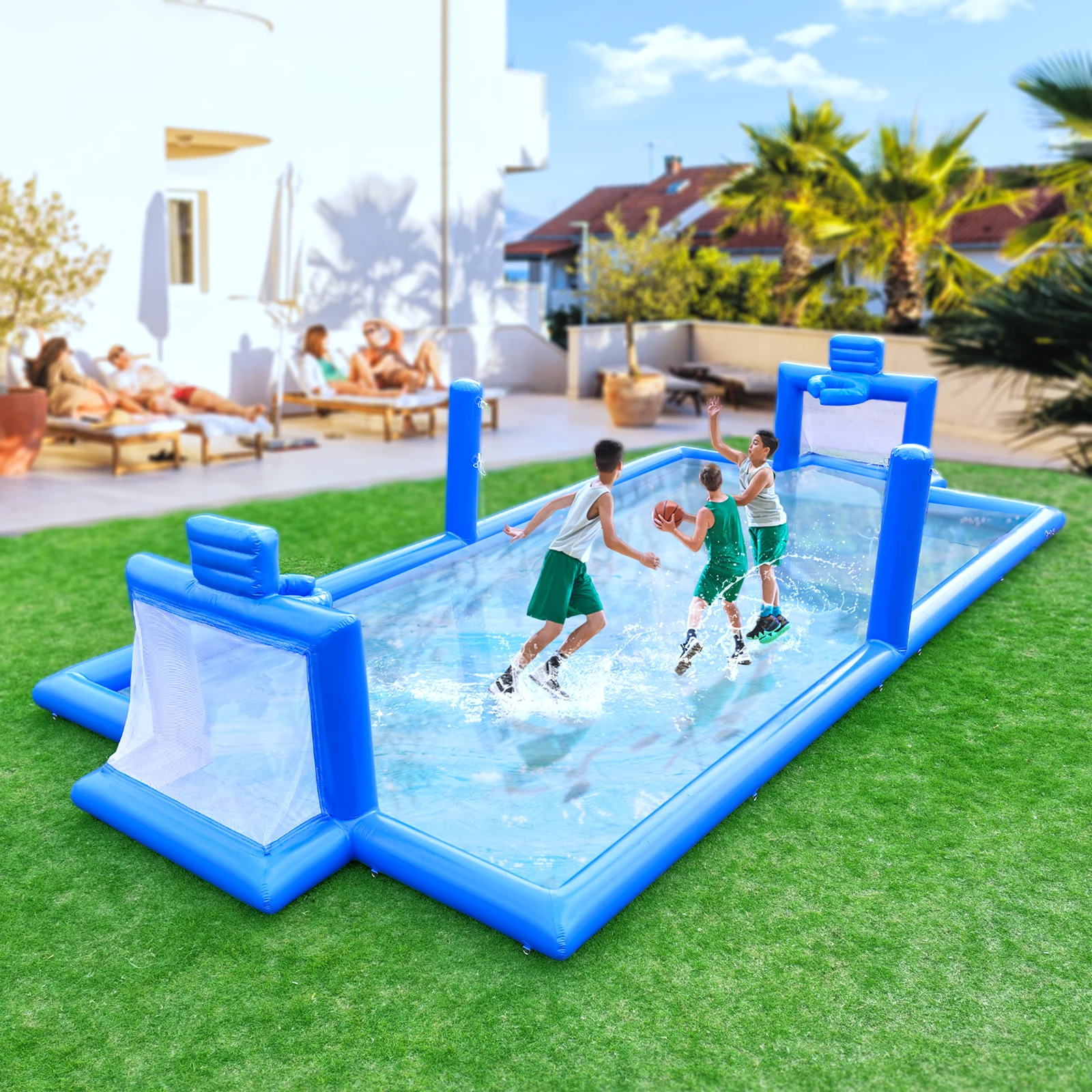 33FT Outdoor Inflatable Volleyball Court 1